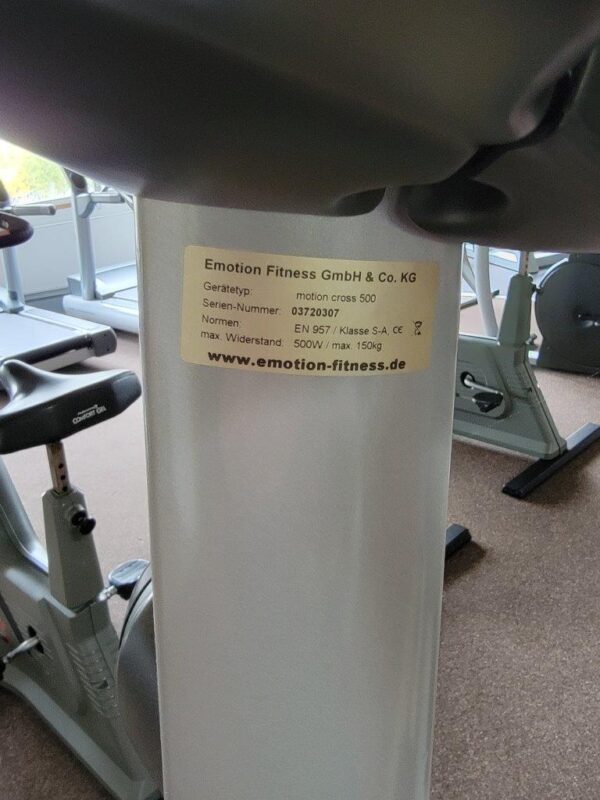Crosstrainer - Emotion Cross 500 – Bild 8